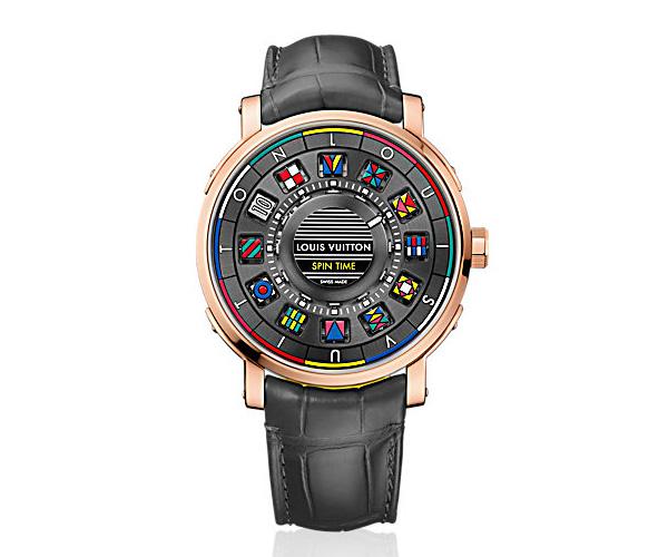 ルイヴィトン時計 スーパーコピー エスカル スピン タイム オトマティック チタニウム＆ピンクゴールド Q5EG00